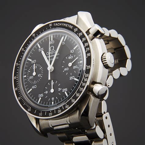 omega speedmaster reduced zaffiro|Omega Speedmaster reduced model years.